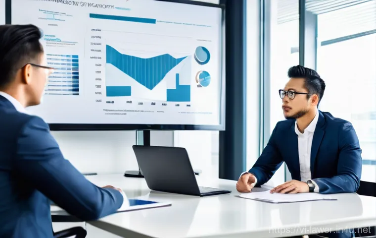 법률 변호사의 직무 변화 사례 - **Prompt 1: LegalTech Integration in a Modern Law Office**
    "A confident Vietnamese female lawyer...