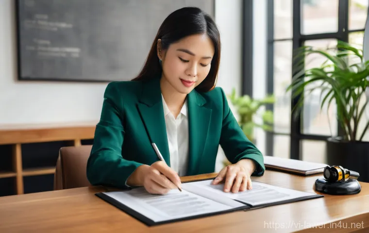 변호사 실무에서의 법률 서류 작성 요령 - Image Prompt 1: Empathy and Clear Communication**