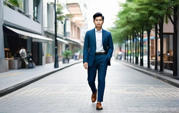 변호사 경력을 통해 새로운 분야로 전환 사례 - **Prompt 1: The Courageous First Step**
    "A young Vietnamese adult, gender-neutral, in their earl...